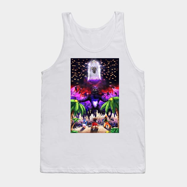 The Final Battle (Kingdom Hearts Poster) Tank Top by Arcanekeyblade5